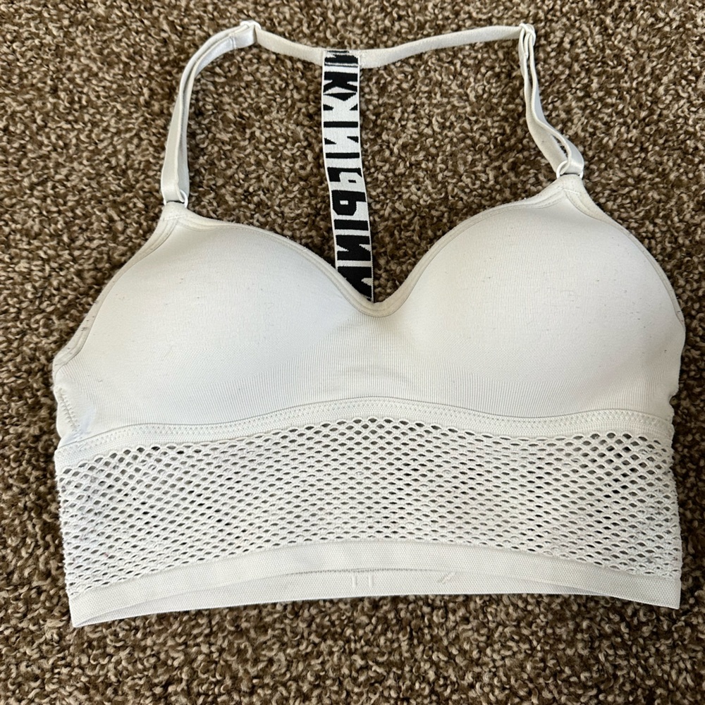 Pink wireless bra